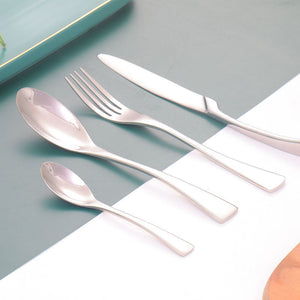 Elevate Your Dining Experience with the Creative Stainless Steel Cutlery Set