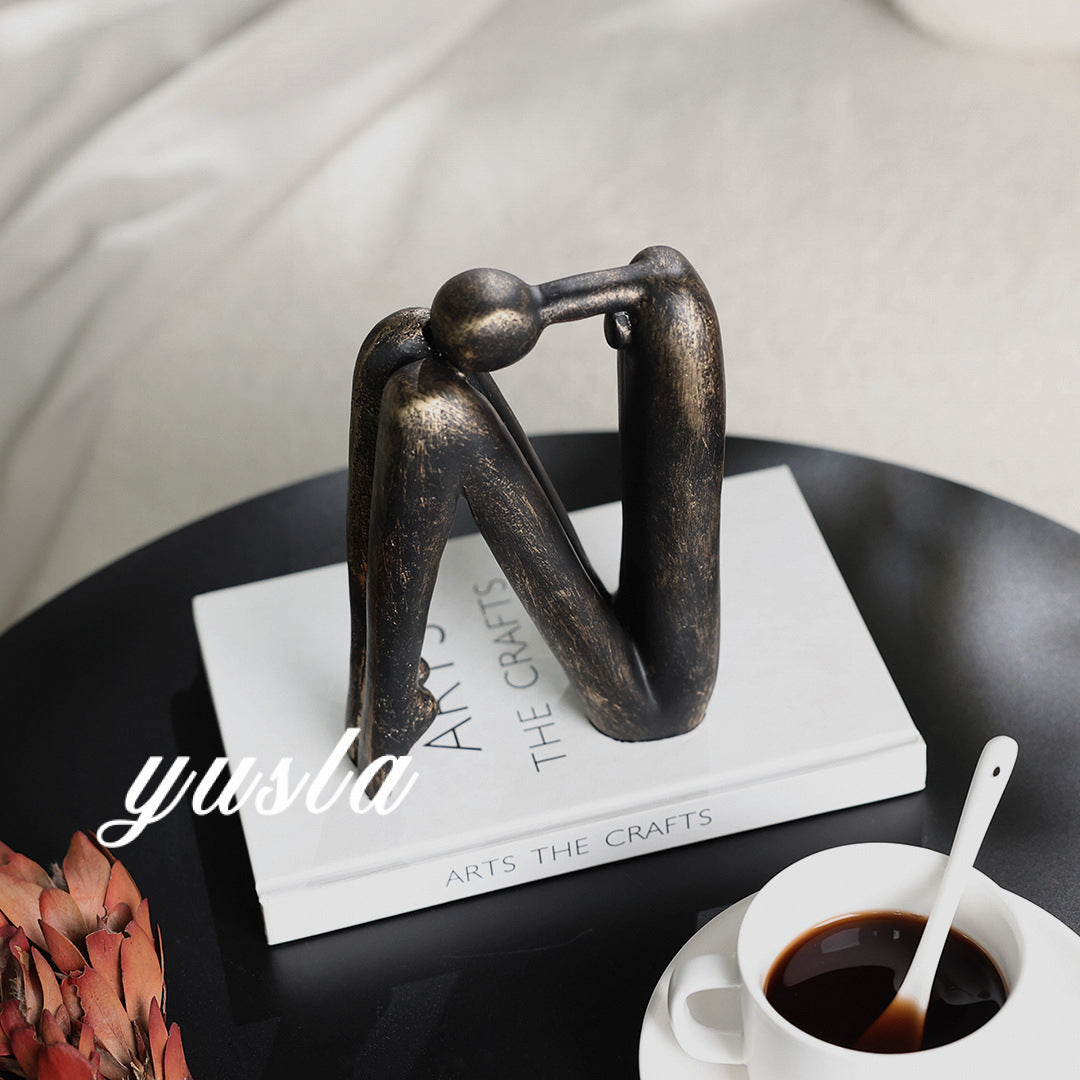 Unlock the Charm of Minimalism with Our Cartoon Sculpture Ornament